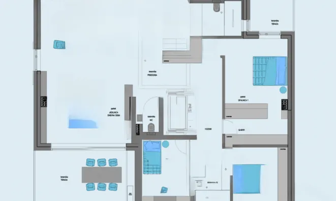 Недвижимость Four-room penthouse Izola: 9