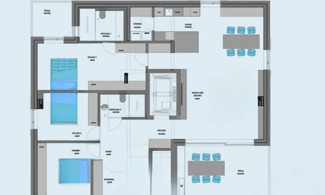 Недвижимость Four-room penthouse in Izola: 8