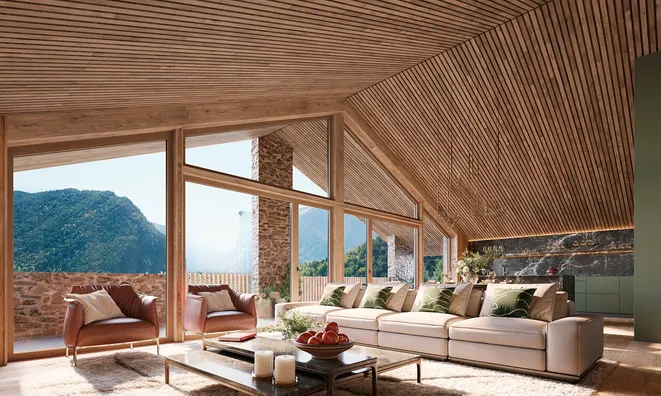 Недвижимость Chalet for sale in Sispony, 4 bedrooms: 2