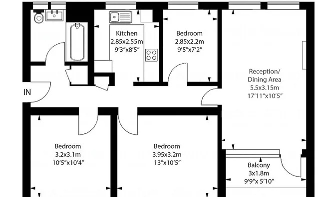 Недвижимость Dagnall Street, Wittering House Dagnall Street: 18