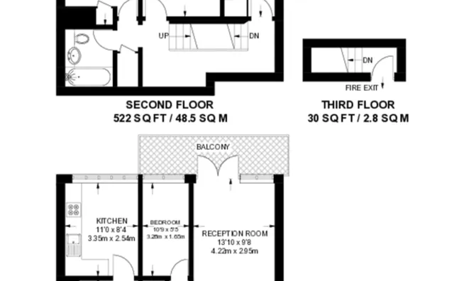 Недвижимость Lucas Court, Battersea: 10