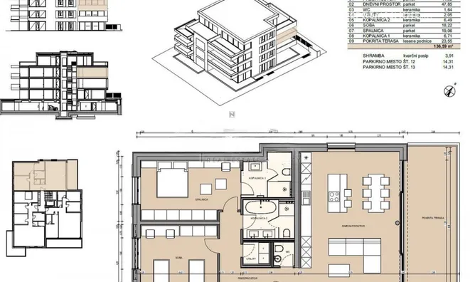 Недвижимость 3-room Rozhna Dolina: 3