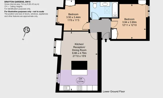Недвижимость Drayton Gardens, Chelsea: 13