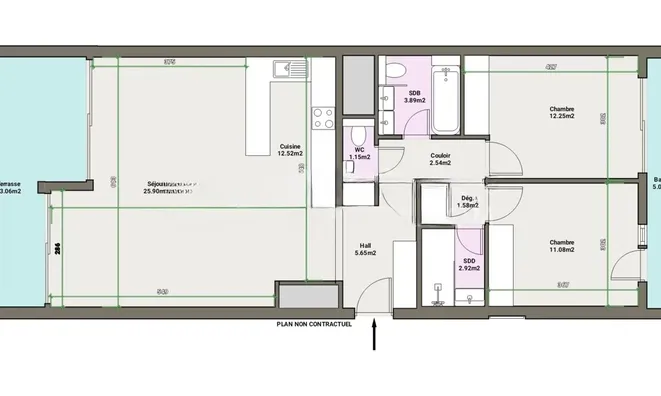 Недвижимость Apartment Monaco, La Rousse: 12