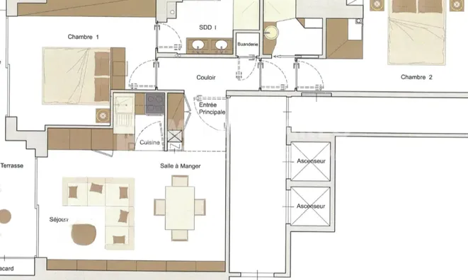 Недвижимость Apartment Monaco, La Rousse: 16