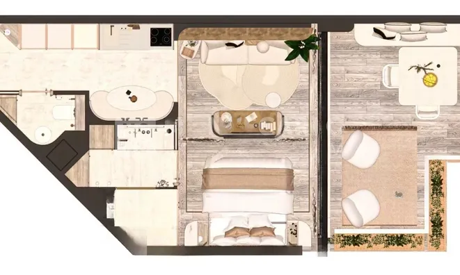 Недвижимость Apartment Monaco, La Rousse: 15