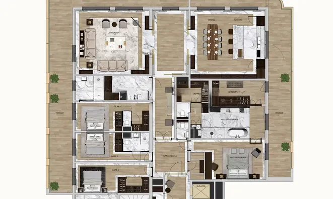 Недвижимость Apartment Monaco, Fontvieille: 14