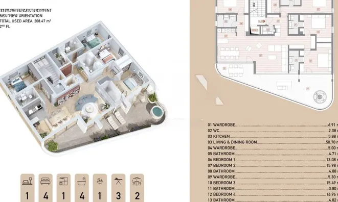 Недвижимость Apartment in the center of Opatija: 2