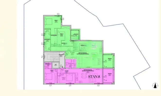 Недвижимость Four-room apartment, Central, Opatija: 15