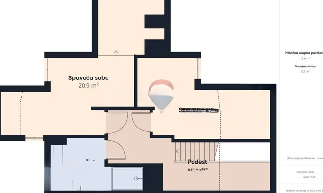 Недвижимость Three-room apartment in the city center: 29