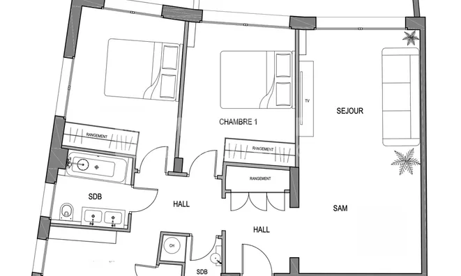 Недвижимость Apartment Monaco, La Rousse: 9
