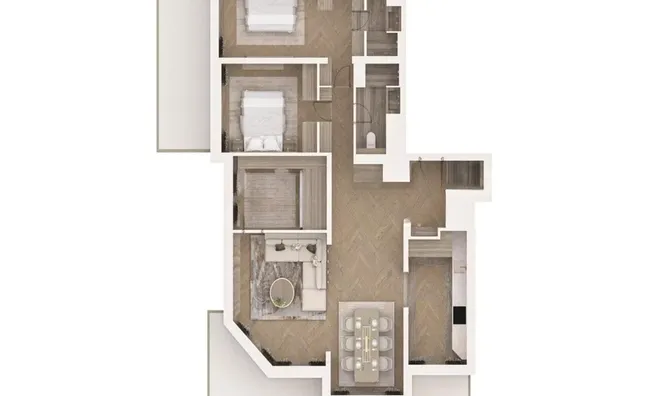 Недвижимость Apartment Monaco, La Rousse: 12