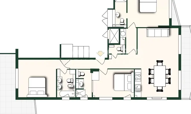 Недвижимость Apartment Monaco, Jardin Exotique: 19