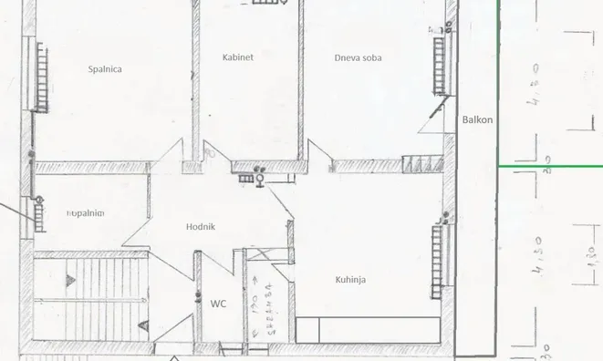 Недвижимость Apartment, 3-room Nove Yarshe.: 17