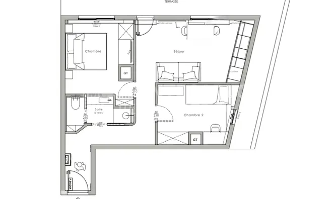 Недвижимость Apartment Monaco, Jardin Exotique: 12