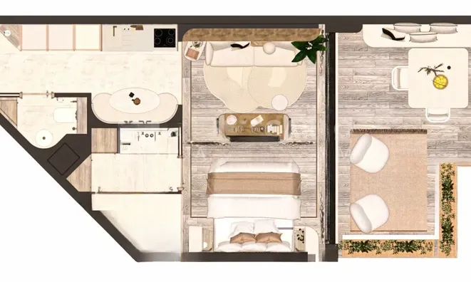Недвижимость Apartment Monaco, La Rousse: 11