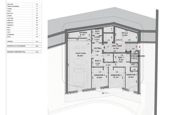 Недвижимость Apartment for sale in Ordino, 3 bedrooms: 18