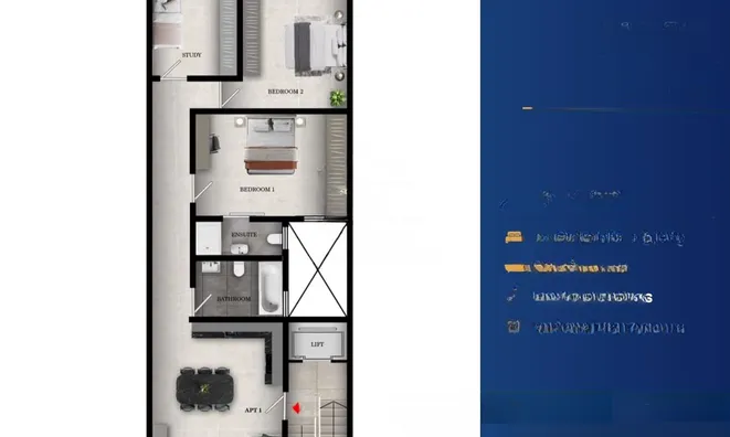 Недвижимость Ibragg Central Apartments: 3