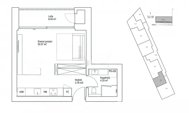Недвижимость Studio apartment in Novo Viche: 2