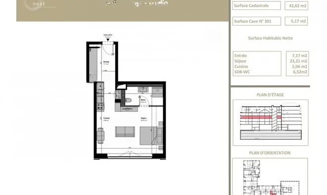 Недвижимость Studio for sale in Belval: 4