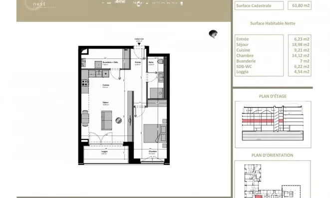 Недвижимость Apartment 1 bedroom for sale in Belval: 3