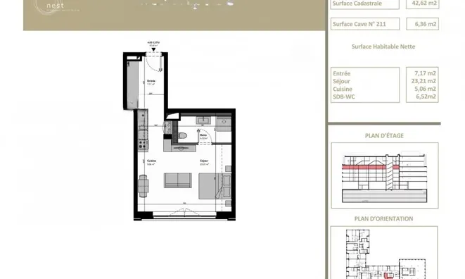 Недвижимость Studio for sale in Belval: 3