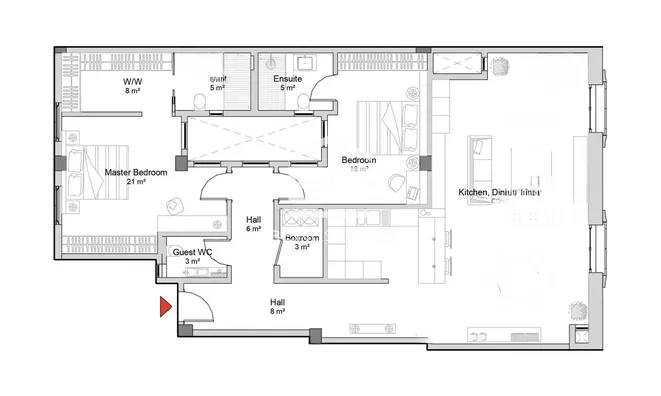 Недвижимость Valletta Central Haven: 7