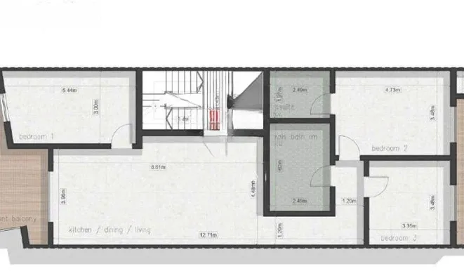 Недвижимость Central Naxxar Apartment: 2