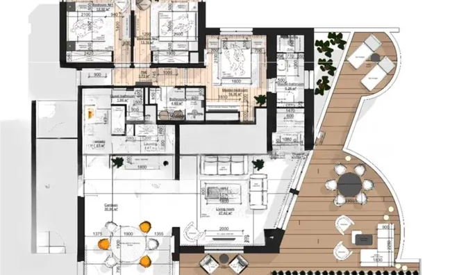 Недвижимость Apartment Monaco, La Rousse: 26