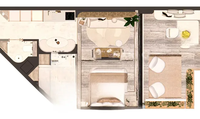 Недвижимость Apartment Monaco, La Rousse: 16