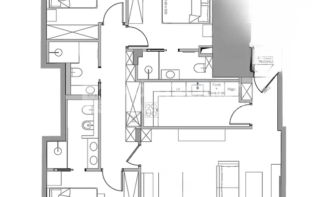 Недвижимость Apartment Monaco, La Rousse: 25