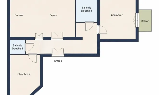 Недвижимость Apartment Monaco, La Rousse: 15