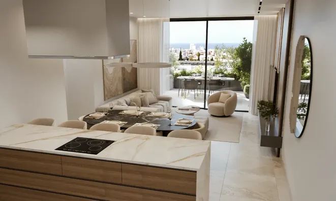 Недвижимость 2+1 Bedroom Penthouse For Sale in Germasogeia, Limassol: 2