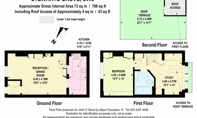 Недвижимость Stewarts Grove, Chelsea: 17