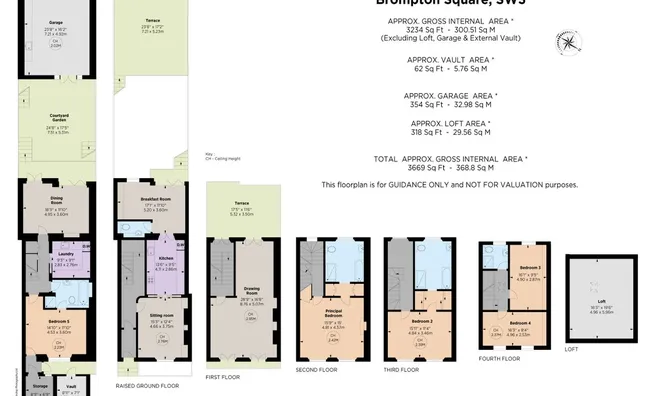 Недвижимость Brompton Square, Knightsbridge: 16
