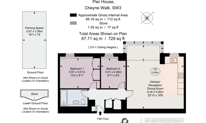 Недвижимость Cheyne Walk: 17
