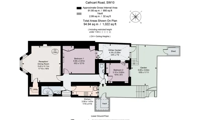 Недвижимость Cathcart Road: 16