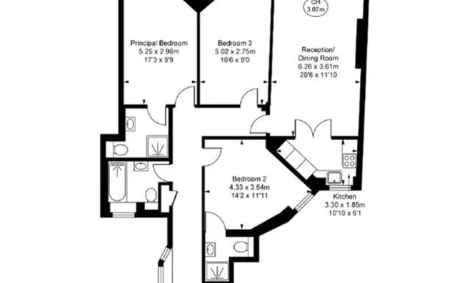 Недвижимость Lincoln House, Basil Street, Knightsbridge: 15
