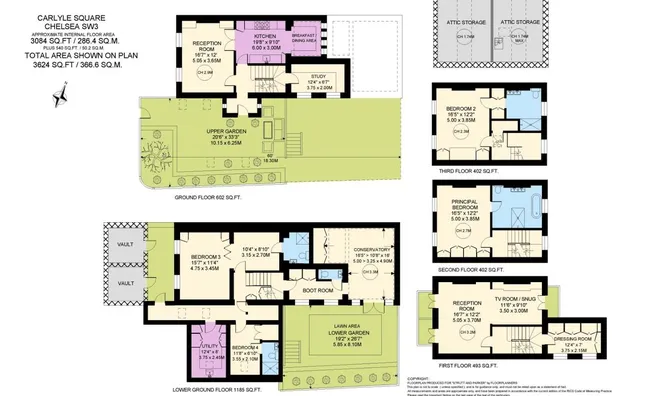Недвижимость Carlyle Square, Chelsea: 24