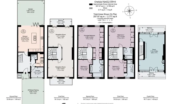 Недвижимость Admiral Square, Chelsea Harbour: 32