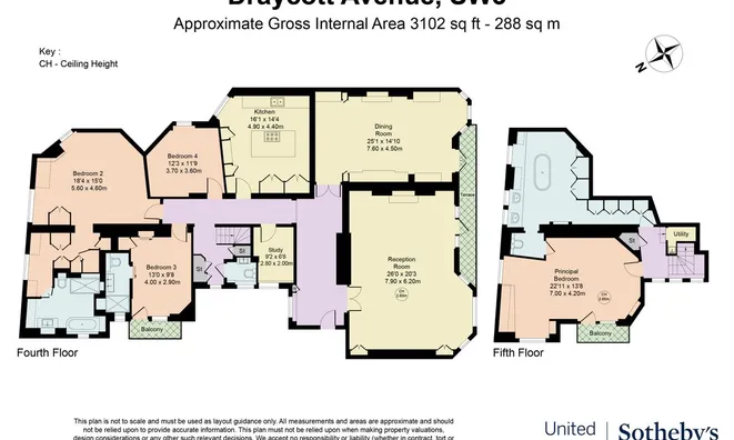Недвижимость Draycott Avenue, Chelsea: 13