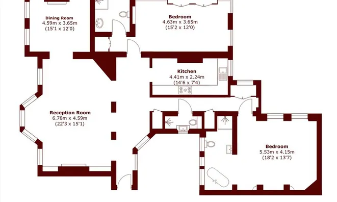 Недвижимость The Little Boltons, Chelsea: 9