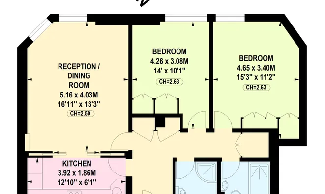 Недвижимость Thurloe Court, Fulham Road, Chelsea: 14
