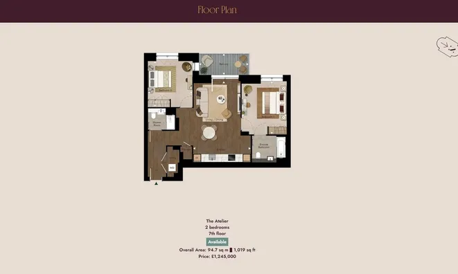 Недвижимость Chelsea Finery, Lots Road: 18
