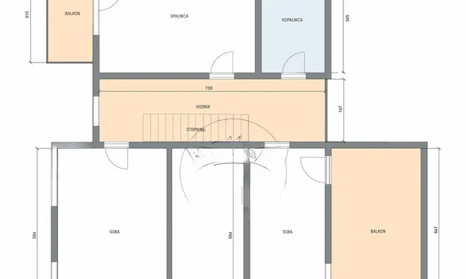 Недвижимость Apartment, 4 rooms, Koper: 5