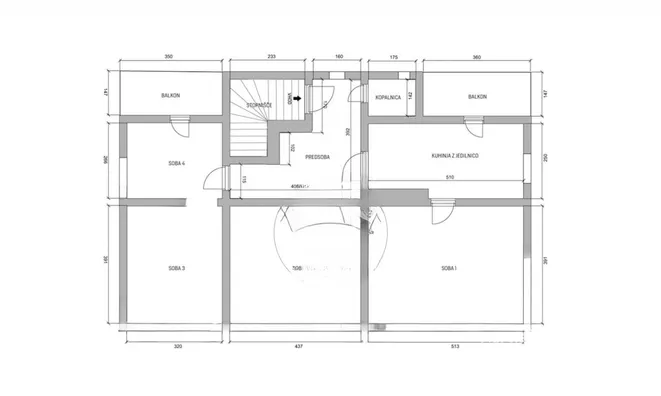Недвижимость Apartment, 4 rooms, Novaya Lyashaka: 9