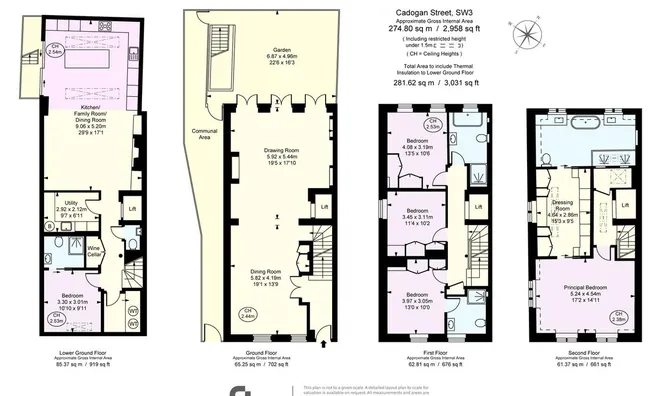 Недвижимость Cadogan Street, Chelsea: 22