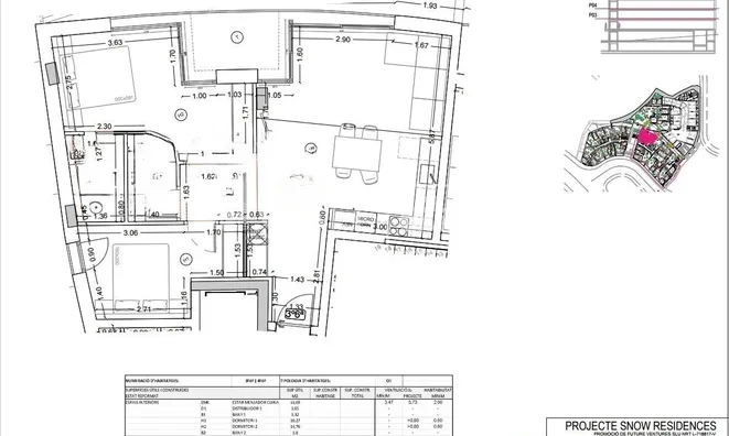 Недвижимость New 2-bedroom apartment in front of Funicamp: 7