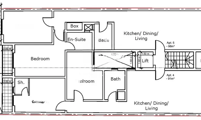 Недвижимость Central Hamrun Apartment: 1
