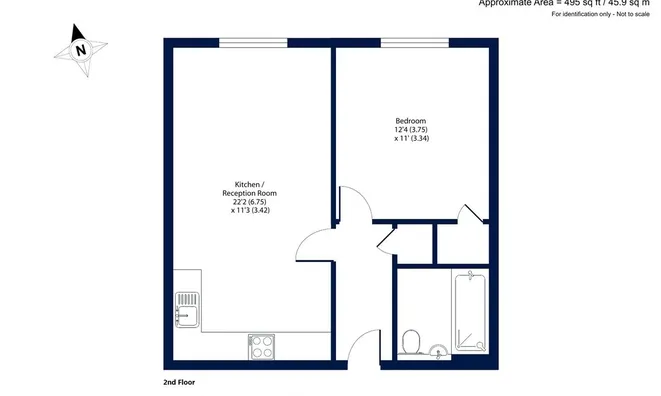 Недвижимость Flat 20, 2 Maud Chadburn Place: 8